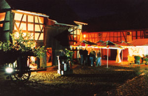Rustikaler Veranstaltungsort Guldenmühle, Niedernhausen, Fachwerkhaus